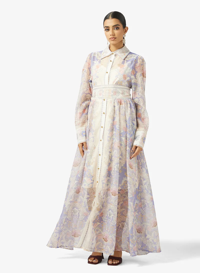 Khizana Floral Print Dress